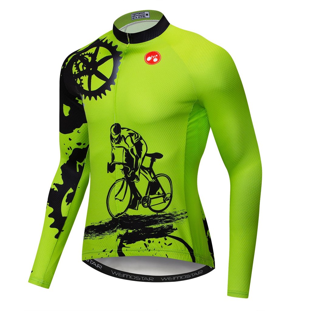 Riding Bicycle Jersey Long Sleeve Cycling Jersey Riding Bicycle Jersey Long Sleeve Cycling Jersey